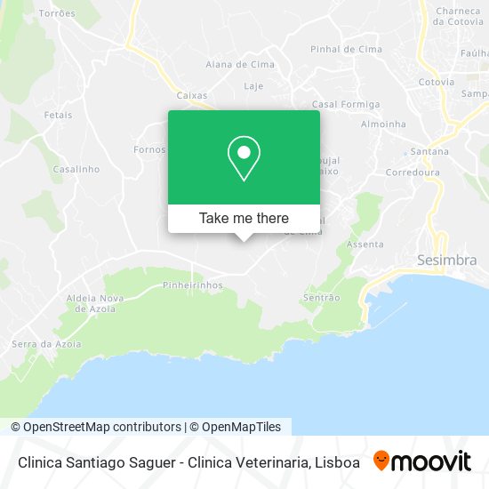 Clinica Santiago Saguer - Clinica Veterinaria map