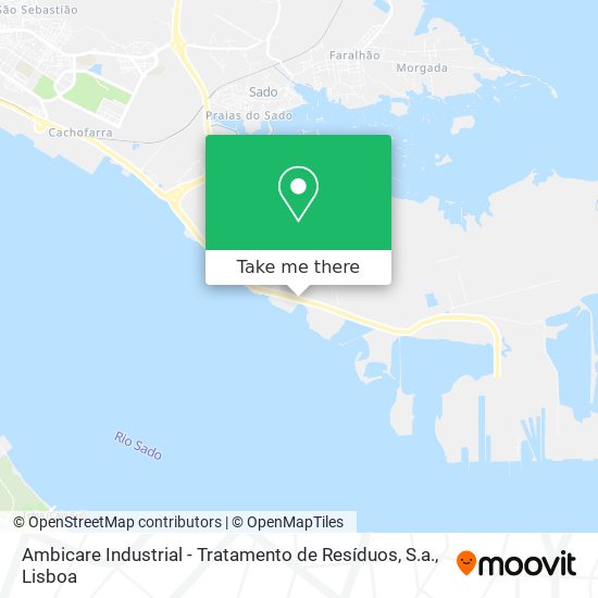 Ambicare Industrial - Tratamento de Resíduos, S.a. map