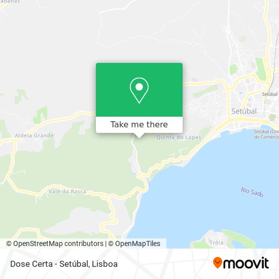 Dose Certa - Setúbal map