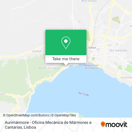 Aurimármore - Oficina Mecânica de Mármores e Cantarias map