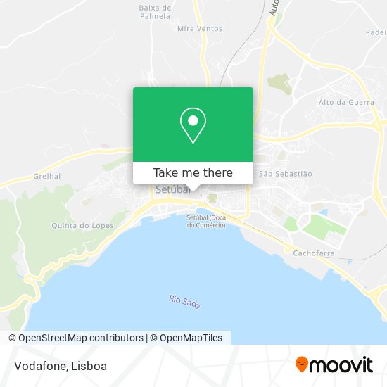 Vodafone mapa