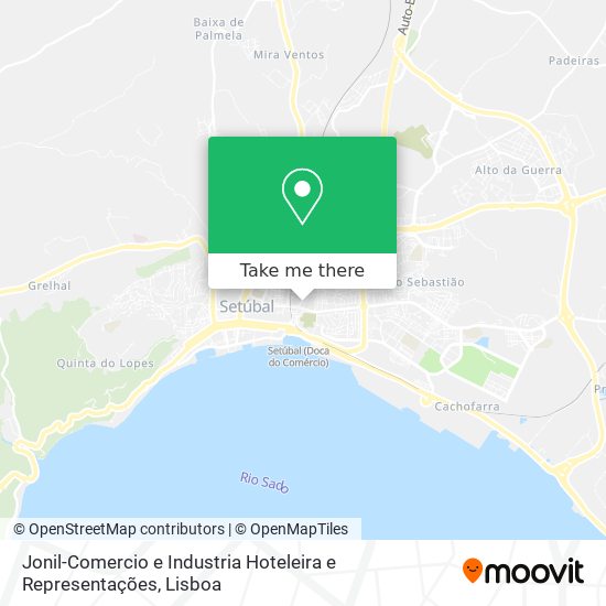 Jonil-Comercio e Industria Hoteleira e Representações map