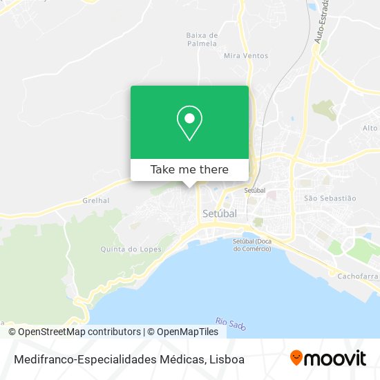 Medifranco-Especialidades Médicas mapa