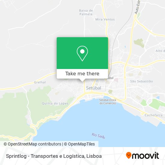 Sprintlog - Transportes e Logística map