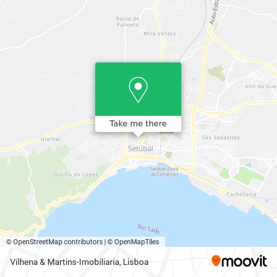 Vilhena & Martins-Imobiliaria map