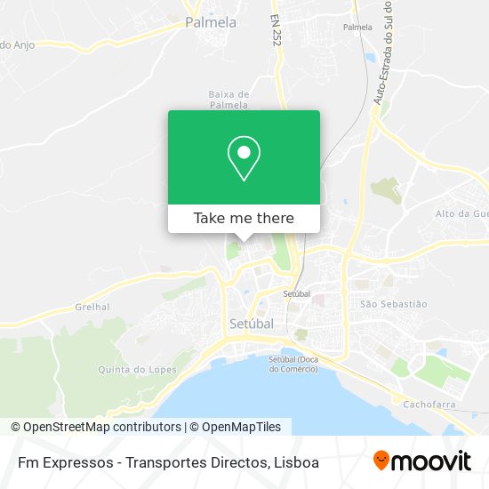 Fm Expressos - Transportes Directos map