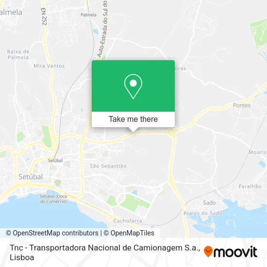 Tnc - Transportadora Nacional de Camionagem S.a. map
