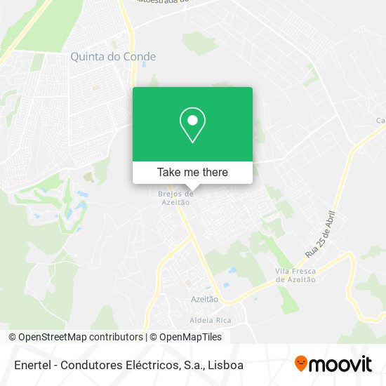 Enertel - Condutores Eléctricos, S.a. map
