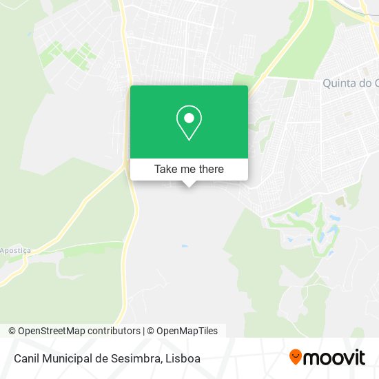 Canil Municipal de Sesimbra map