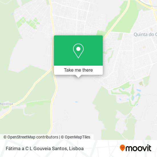 Fátima a C L Gouveia Santos map