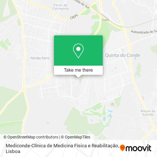 Mediconde-Clínica de Medicina Física e Reabilitação map