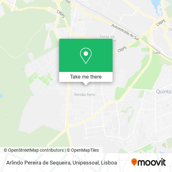 Arlindo Pereira de Sequeira, Unipessoal mapa