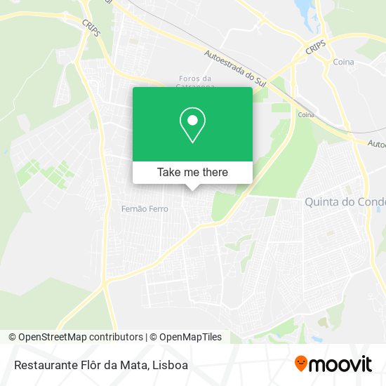 Restaurante Flôr da Mata map
