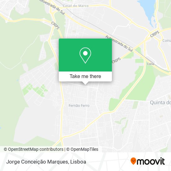 Jorge Conceição Marques mapa