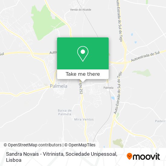 Sandra Novais - Vitrinista, Sociedade Unipessoal map