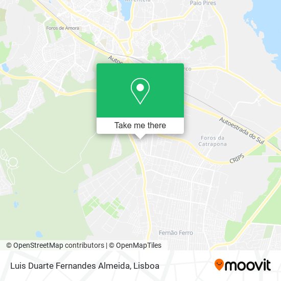 Luis Duarte Fernandes Almeida mapa