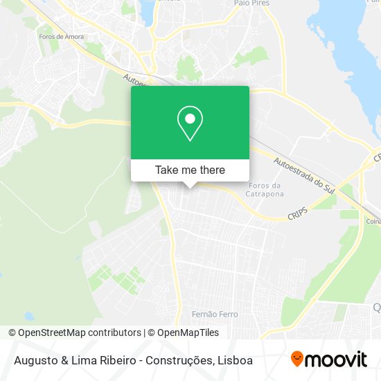 Augusto & Lima Ribeiro - Construções map