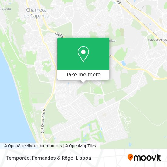 Temporão, Fernandes & Rêgo map