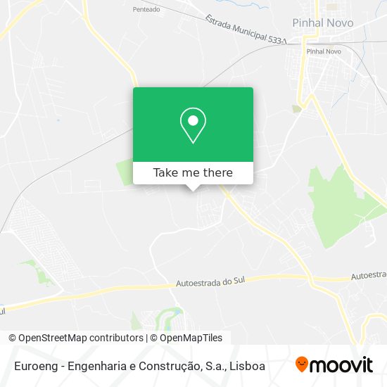 Euroeng - Engenharia e Construção, S.a. map
