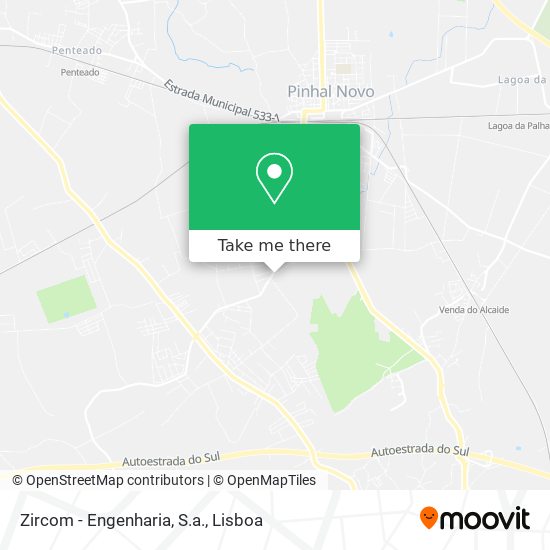 Zircom - Engenharia, S.a. map