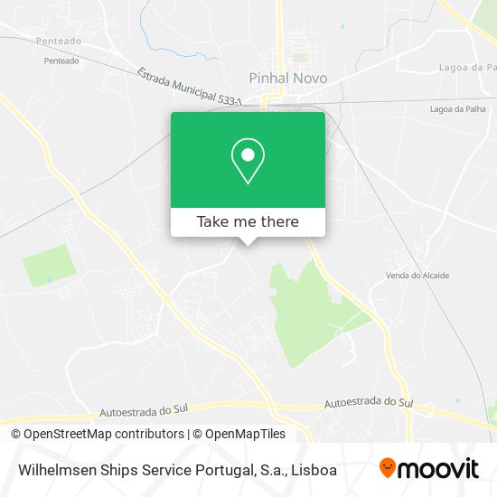 Wilhelmsen Ships Service Portugal, S.a. mapa