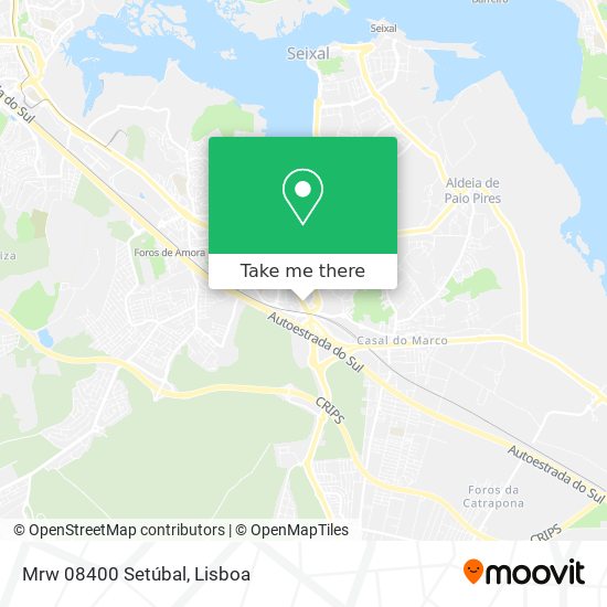 Mrw 08400 Setúbal map