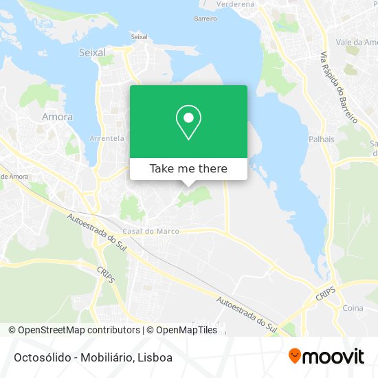 Octosólido - Mobiliário mapa