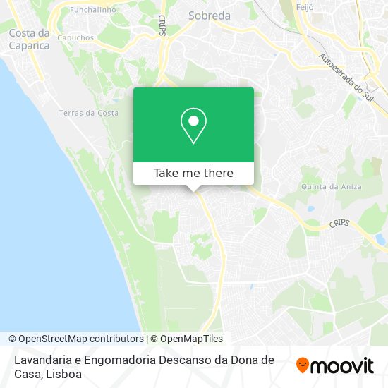 Lavandaria e Engomadoria Descanso da Dona de Casa mapa