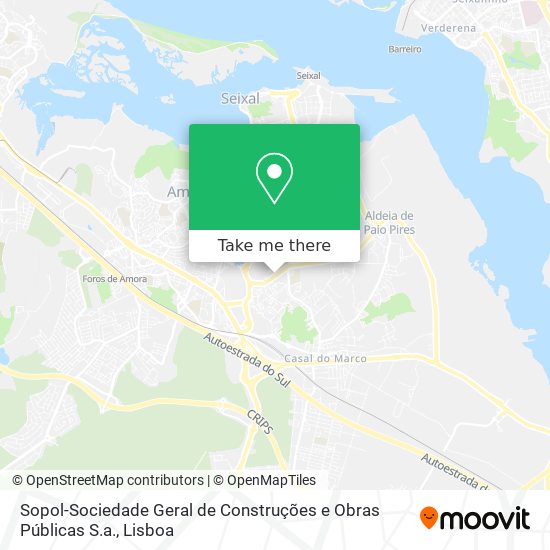 Sopol-Sociedade Geral de Construções e Obras Públicas S.a. map