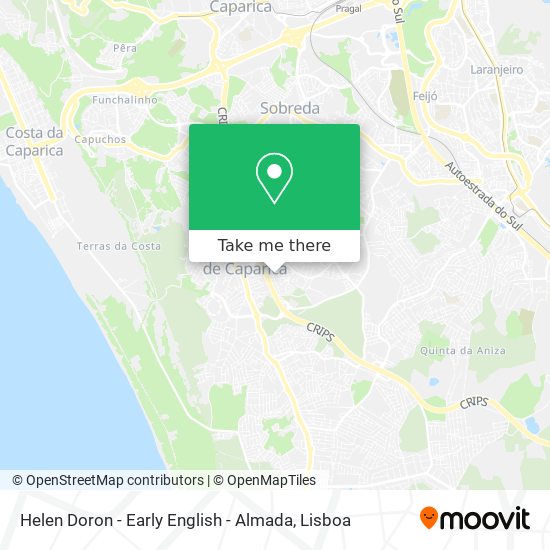 Helen Doron - Early English - Almada map
