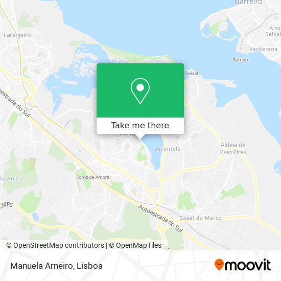 Manuela Arneiro mapa