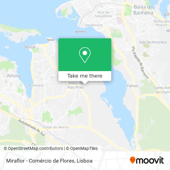 Miraflor - Comércio de Flores mapa