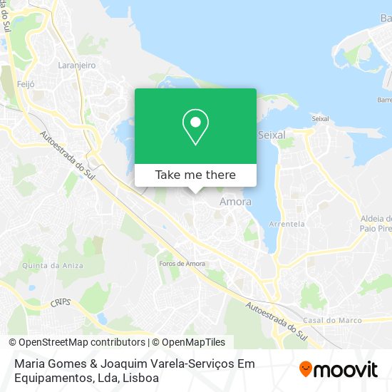 Maria Gomes & Joaquim Varela-Serviços Em Equipamentos, Lda map