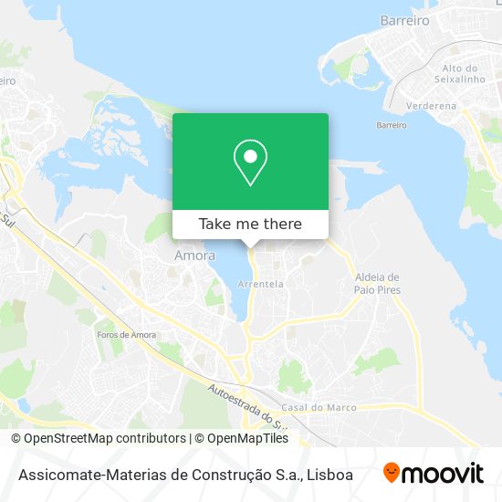 Assicomate-Materias de Construção S.a. map