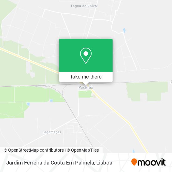 Jardim Ferreira da Costa Em Palmela mapa