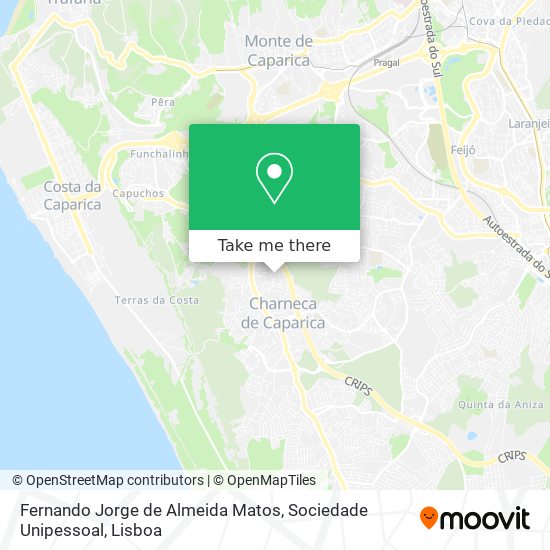 Fernando Jorge de Almeida Matos, Sociedade Unipessoal map