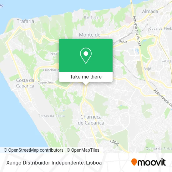 Xango Distribuidor Independente map