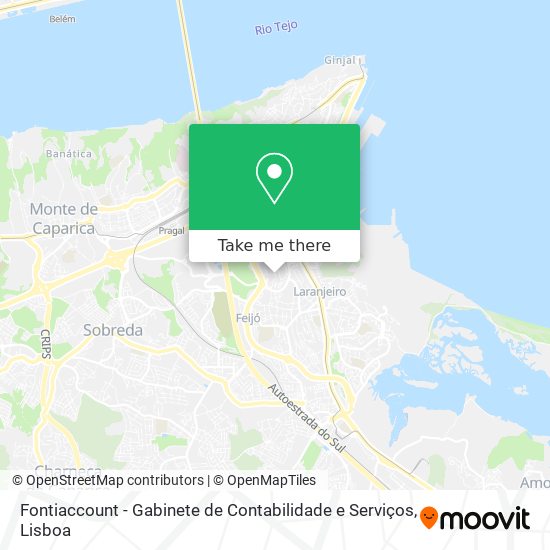 Fontiaccount - Gabinete de Contabilidade e Serviços map