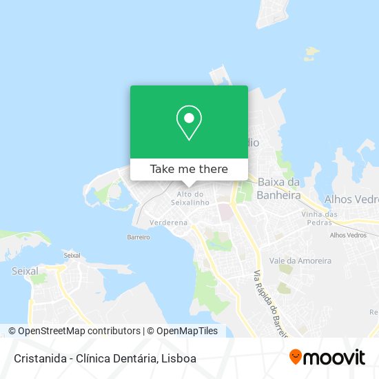 Cristanida - Clínica Dentária map