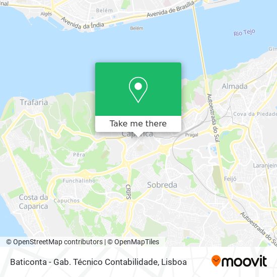 Baticonta - Gab. Técnico Contabilidade map