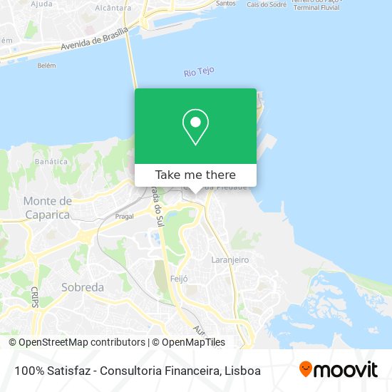 100% Satisfaz - Consultoria Financeira map