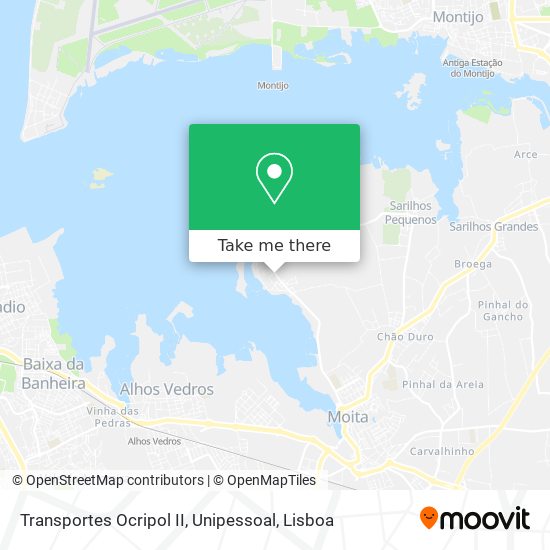 Transportes Ocripol II, Unipessoal mapa