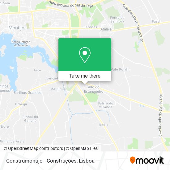 Construmontijo - Construções map