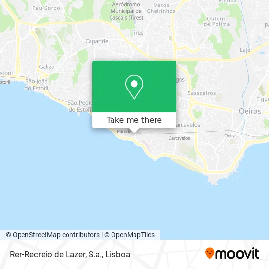 Rer-Recreio de Lazer, S.a. map