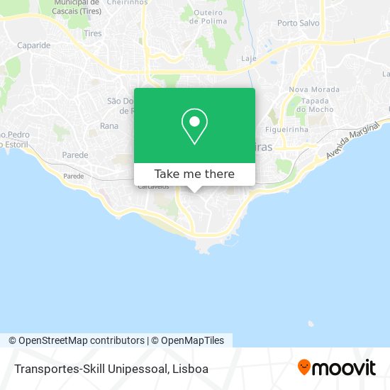 Transportes-Skill Unipessoal mapa