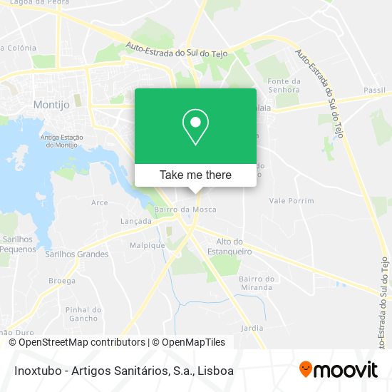 Inoxtubo - Artigos Sanitários, S.a. map