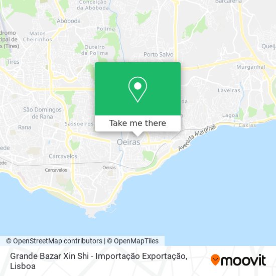 Grande Bazar Xin Shi - Importação Exportação map