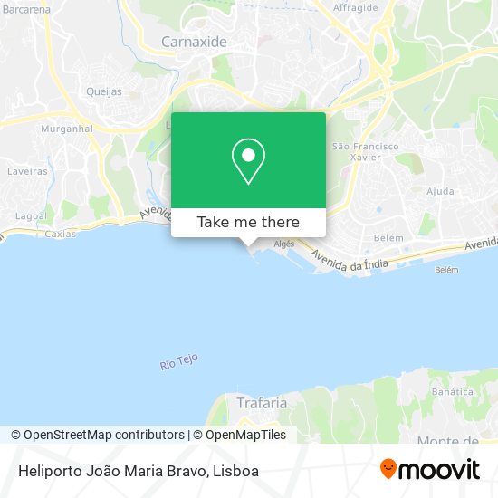 Heliporto João Maria Bravo map