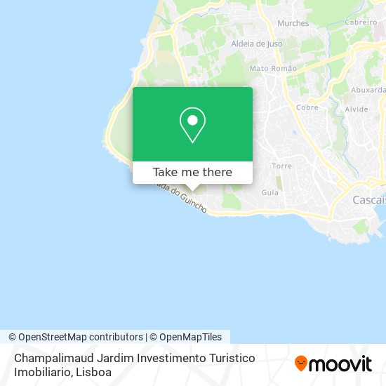Champalimaud Jardim Investimento Turistico Imobiliario map