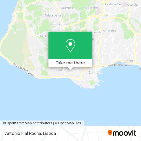 António Fial Rocha map